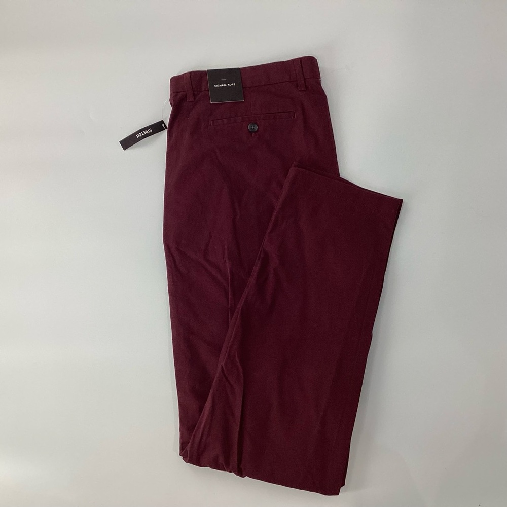 Micheal Kors Red Slim Pants Jeans 38 NWT